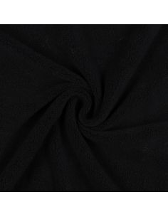 Microfleece stof - Zwart