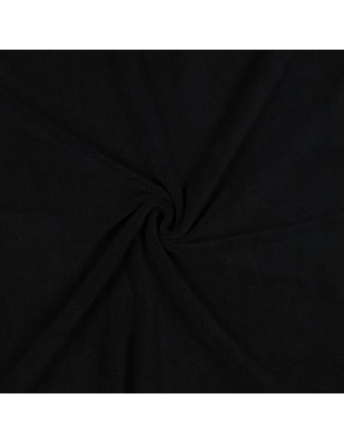 Microfleece stof - Zwart