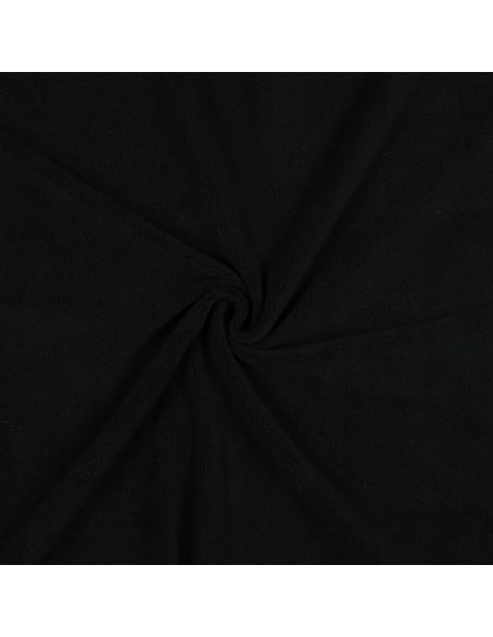 Microfleece stof - Zwart