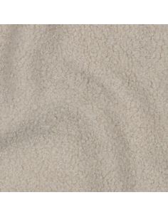 Teddy dubbelzijdige fleece stof - Beige 2