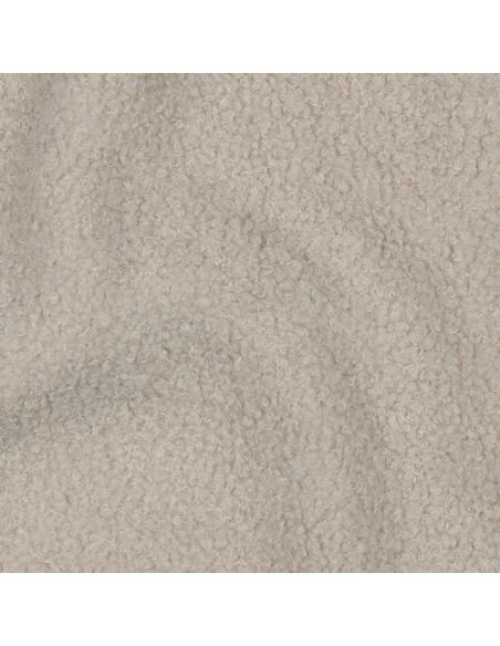 Teddy dubbelzijdige fleece stof - Beige