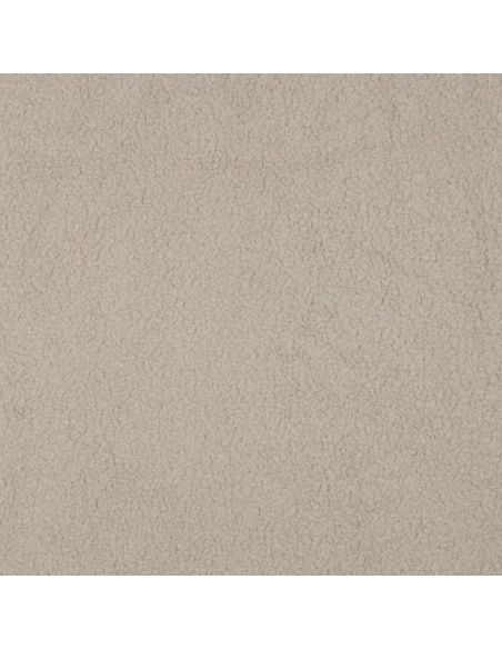 Teddy dubbelzijdige fleece stof - Beige