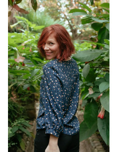 Viscose stof Bagheera Blauw - Églantine & Zoé 2