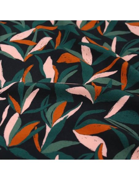Viscose stof Mowgli Groen - Églantine & Zoé
