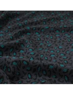 Viscose stof Bagheera Antraciet - Églantine & Zoé