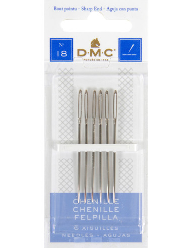 Chenille borduurnaalden DMC nr. 18