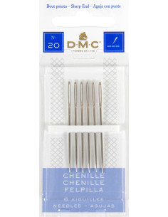 DMC chenille borduurnaalden nr. 20