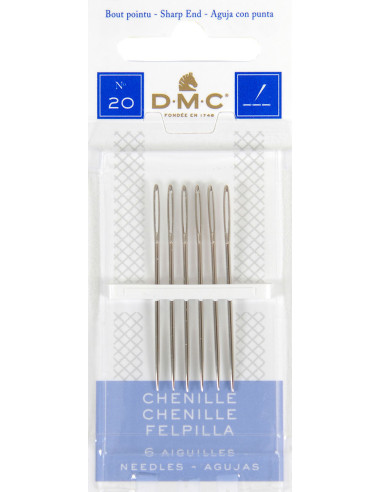 DMC chenille borduurnaalden nr. 20
