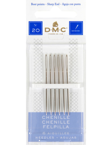 DMC chenille borduurnaalden nr. 20