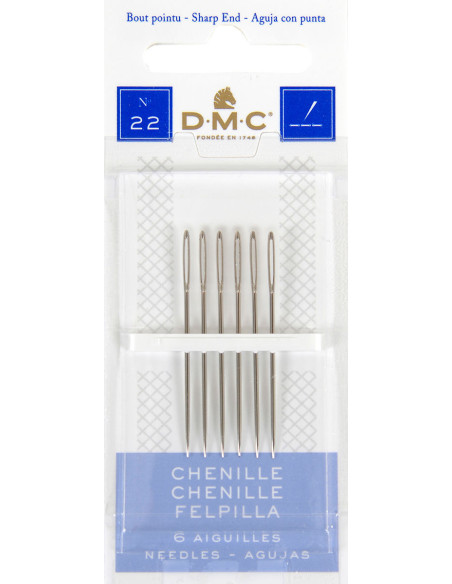 Chenille borduurnaalden DMC nr. 22