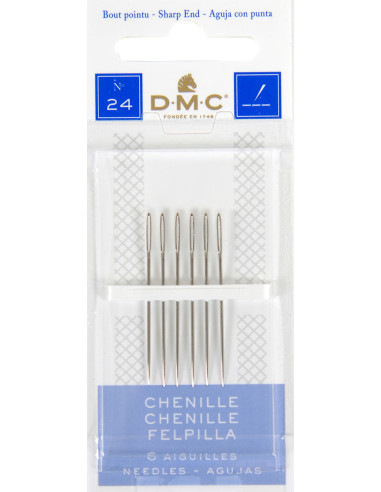 Chenille borduurnaalden DMC nr. 24