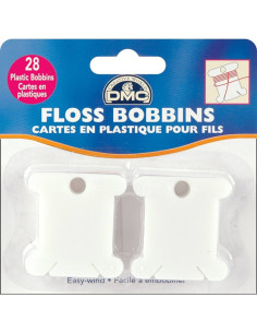 Plastic kaarten voor DMC borduurgarens