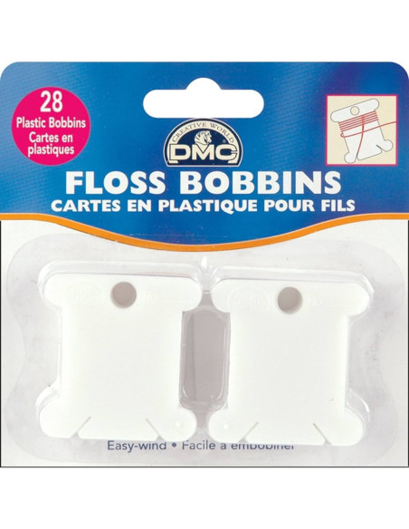 Plastic kaarten voor DMC borduurgarens