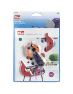 2-in-1 pompon apparaat S