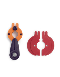 2-in-1 pompon apparaat S 2