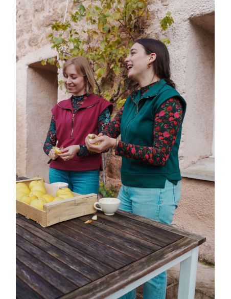 Mouwloos trui patroon - Fika - Lise Tailor