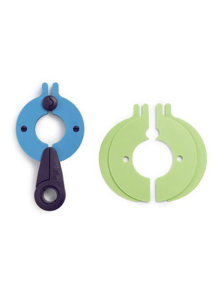 2-in-1 pompon apparaat L
