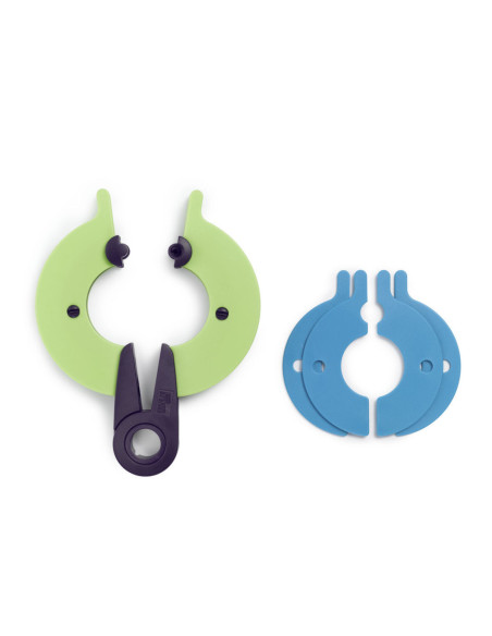 2-in-1 pompon apparaat L