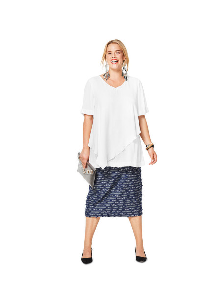 T-shirt patroon - Burda 6307