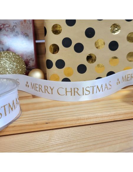 Merry Christmas lint - Wit