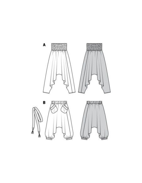 Broekpatroon - Burda 6316