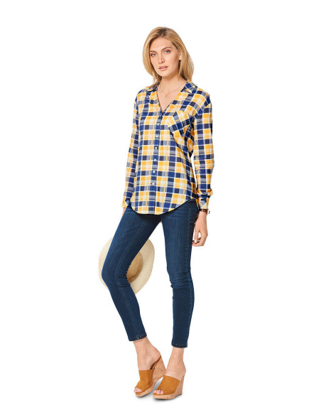 Blousepatroon - Burda 6326