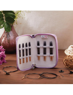 KnitPro J'adore Cubics verwisselbare rondbreinaalden set