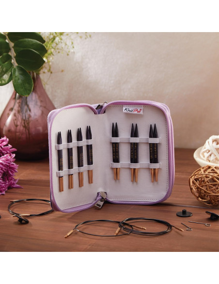 KnitPro J'adore Cubics verwisselbare rondbreinaalden set