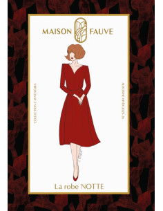 Jurkpatroon Notte - Maison Fauve 2