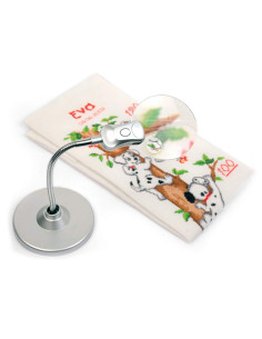 Vergrootglas op tafel met LED-verlichting Purelite