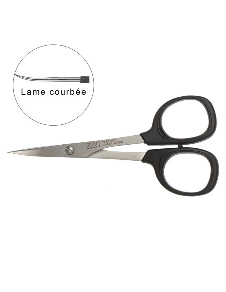 Gebogen borduurschaar Kaï 10 cm