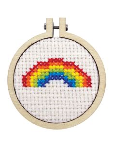 Mini borduurpakket kruissteek - Love is love 2