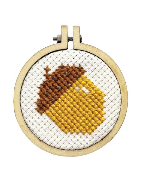 Mini kruissteek borduurpakket - Stop met lanterfanten