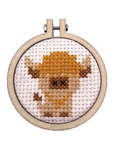 Mini borduurpakket kruissteek - Wees niet gemeen! 2
