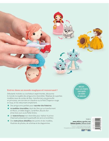 Boek omkeerbare amigurumi's