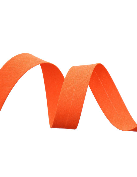 Fluoriserend oranje textiel biaisband