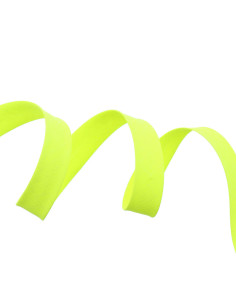 Fluorescerend gele textiel biaisband
