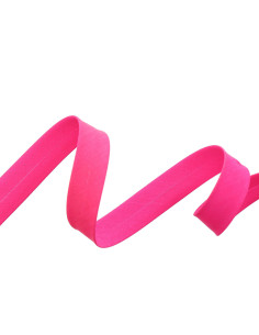 Fluorescerend roze textiel biaisband