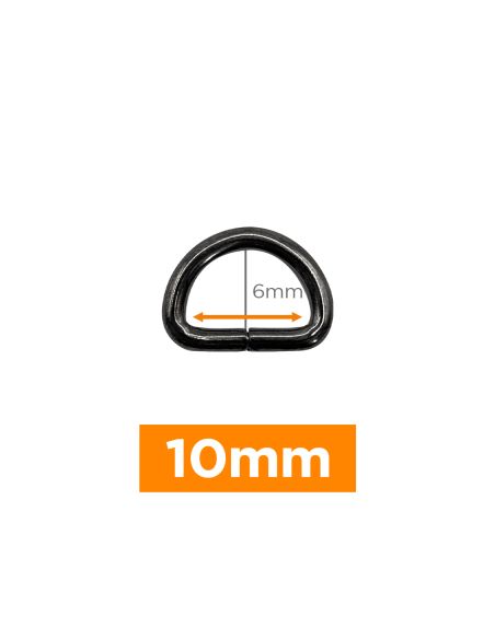 Premium D-ring - Geweerloop 10 mm