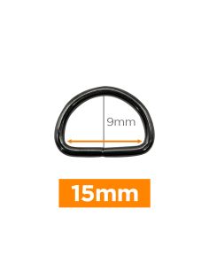 Premium D-ring - Geweerloop 15 mm