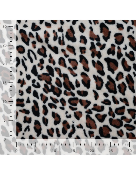Knuffelstof - Luipaard