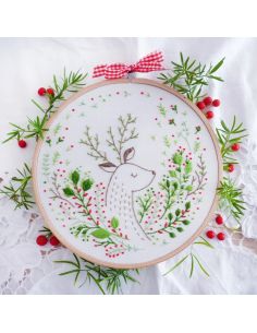 Borduurpakket Tamar Nahir-Yanai - Kerst Rendier