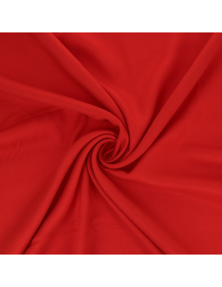 Viscose gabardine stof - Rood