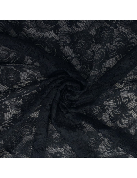 Natasha kantstof - Marineblauw