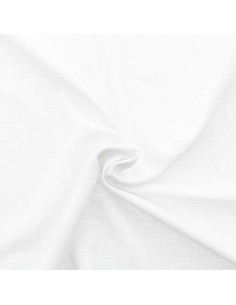 Linnen viscose stof - Wit 2