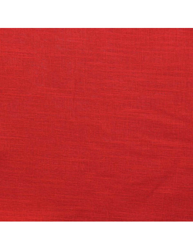 Linnen viscose stof - Rood