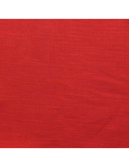 Linnen viscose stof - Rood
