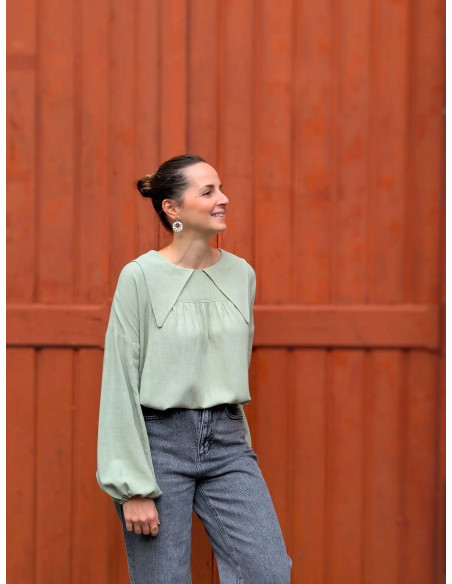 Manna blouse patroon - Anna Rose patronen