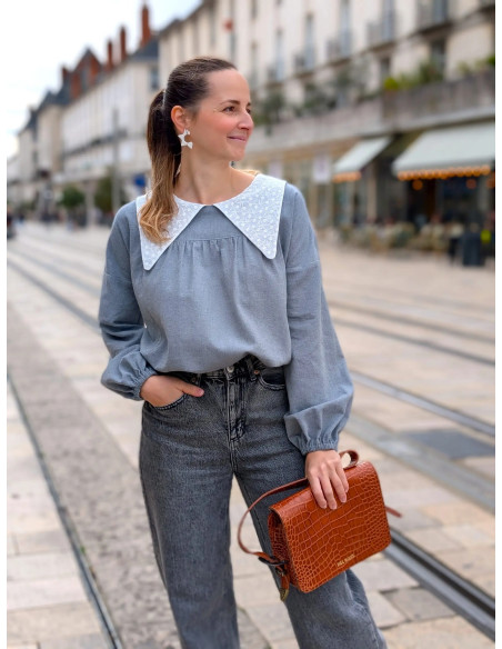 Manna blouse patroon - Anna Rose patronen