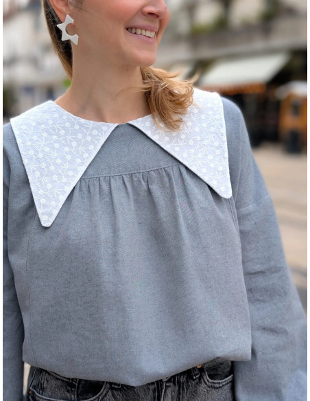 Manna blouse patroon - Anna Rose patronen